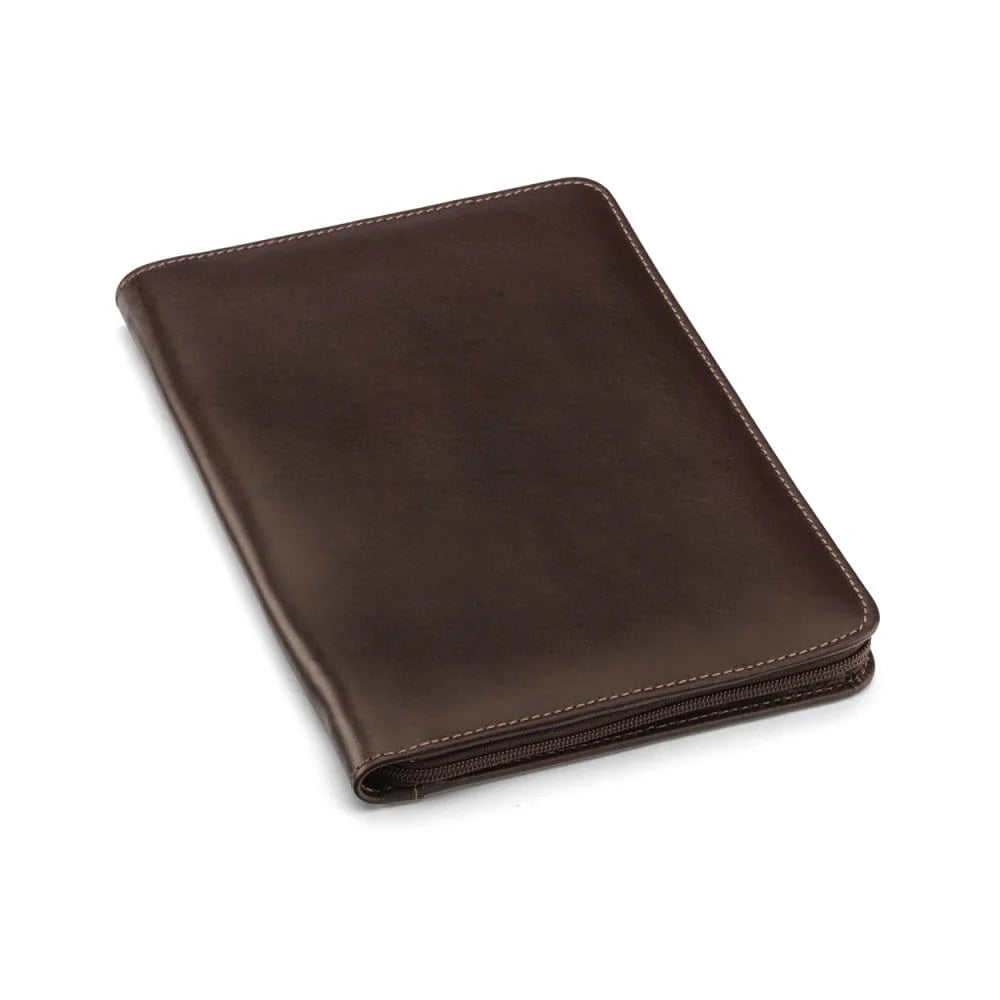 A5 Genuine Leather ZIP